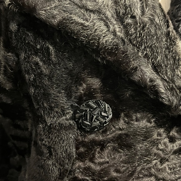 Vintage Women’s Brown Persian Lamb Short Fur Jacket Coat - Estimate Sm-Med - Picture 4 of 11